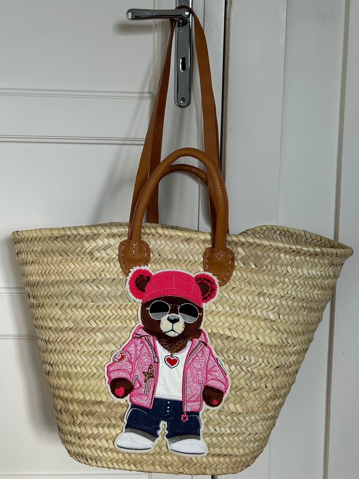 Ibiza-Korbtasche „Teddy Glam”