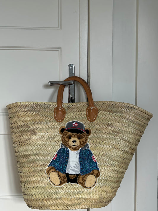 Ibiza-Korbtasche „Teddy Fresh”
