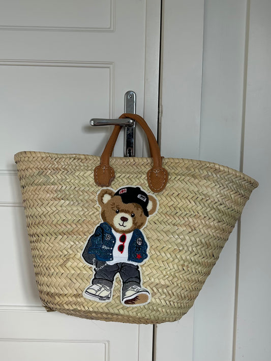 Ibiza-Korbtasche „Teddy London”